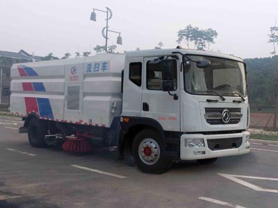 程力威牌CLW5182TXSD5型洗扫车-D9
