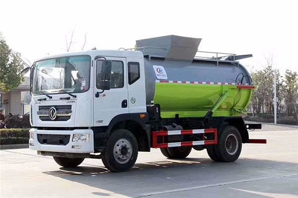 国六东风D9 8方餐厨垃圾车